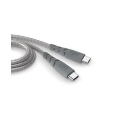 Force Power Câble Ultra-renforcé USB C/USB C 1,2m 3A Gris Gris