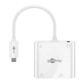 Goobay adaptateur USB 3.1 type C vers HDMI + VGA + PD100W — image 2