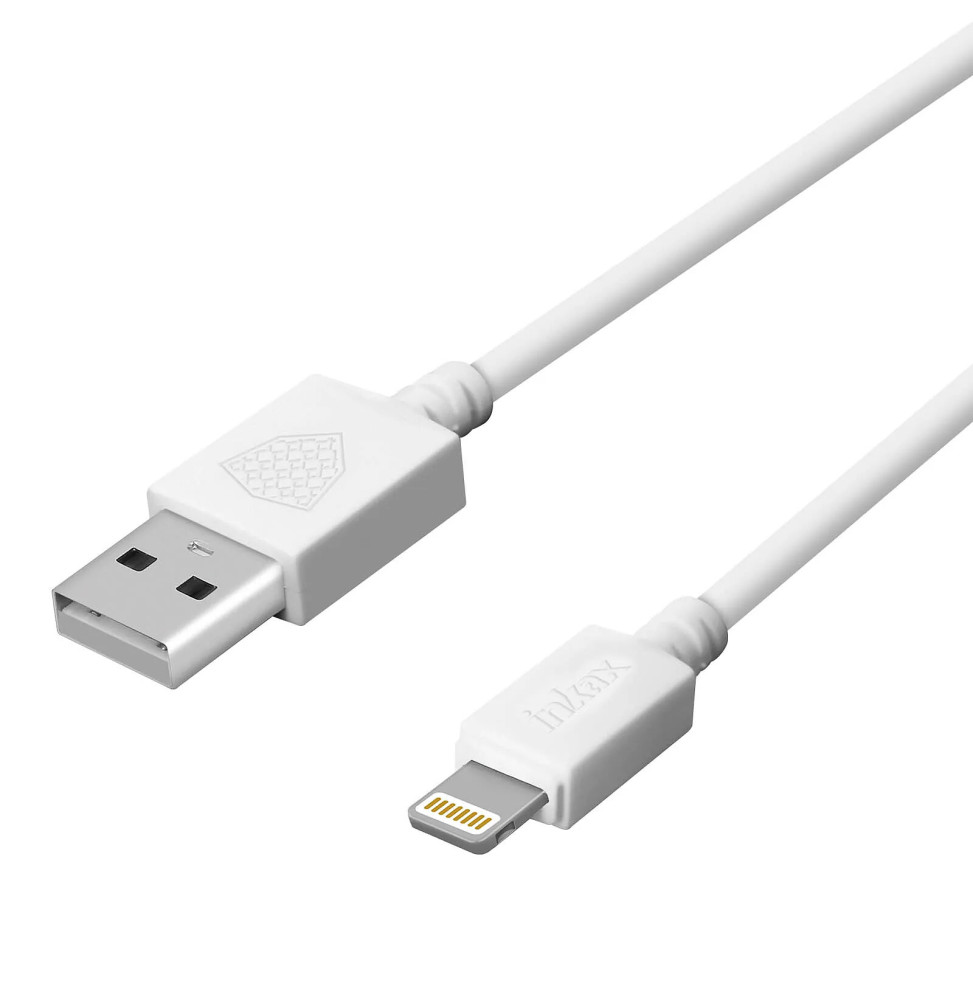 Inkax Câble Lightning 3m Câble USB vers Lightning Charge Synchronisation 2.1A