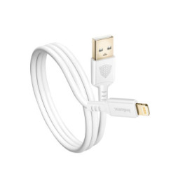 Inkax Câble pour iPhone USB vers Lightning Recharge Rapide Blanc