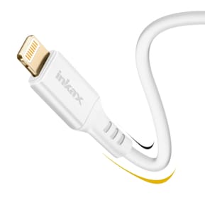 Inkax Câble pour iPhone USB vers Lightning Recharge Rapide Blanc — image 5
