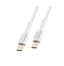 Inkax Câble USB C vers USB C 60W Recharge Rapide Blanc