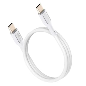 Inkax Câble USB C vers USB C 60W Recharge Rapide Blanc — image 2