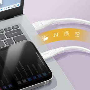 Inkax Câble USB vers Lightning - USB C et Micro USB Blanc — image 4