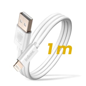 Inkax Câble USB vers Lightning Recharge et Synchronisation Rapide Blanc — image 4