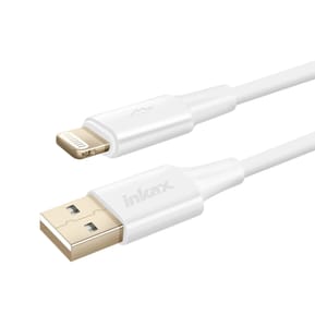 Inkax Câble USB vers Lightning Recharge et Synchronisation Rapide Blanc — image 2