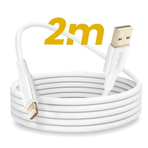 Inkax Câble USB vers Lightning Recharge et Synchronisation Rapide Blanc — image 3