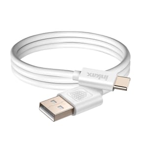 Inkax Câble USB vers USB C Recharge et Synchronisation 1m Blanc — image 2