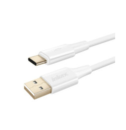 Inkax Câble USB vers USB C Recharge et Synchronisation 2m Blanc