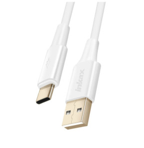 Inkax Câble USB vers USB C Recharge et Synchronisation 2m Blanc