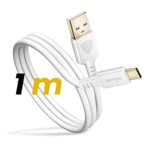 Inkax Câble USB vers USB C Recharge et Synchronisation Rapide Blanc — image 3