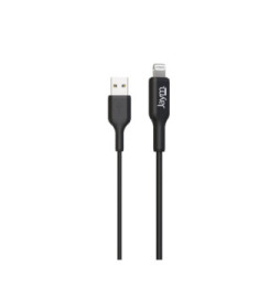 Jaym Câble de Charge et Synchronisation de donnée USB vers Lightning MFI 2,4A 1M Noir