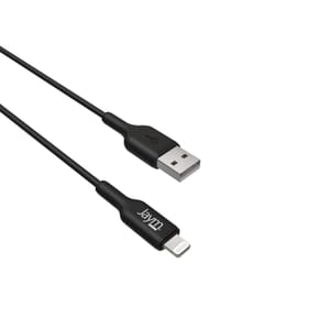Jaym Câble de Charge et Synchronisation de donnée USB vers Lightning MFI 2,4A 1M Noir — image 3