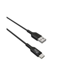 Jaym Câble de Charge et Synchronisation de donnée USB vers Type-C 2,4A 1M Noir