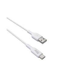 Jaym Câble de Charge et Synchronisation de donnée USB vers Type-C 2,4A 2M Blanc