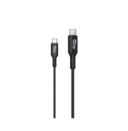 Jaym Câble de Charge et Synchronisation de donnée USB-C Vers USB-C PD 3.0 3A 1M Noir