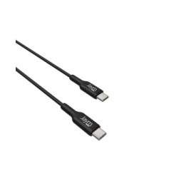 Jaym Câble de Charge et Synchronisation de donnée USB-C Vers USB-C PD 3.0 3A 1M Noir