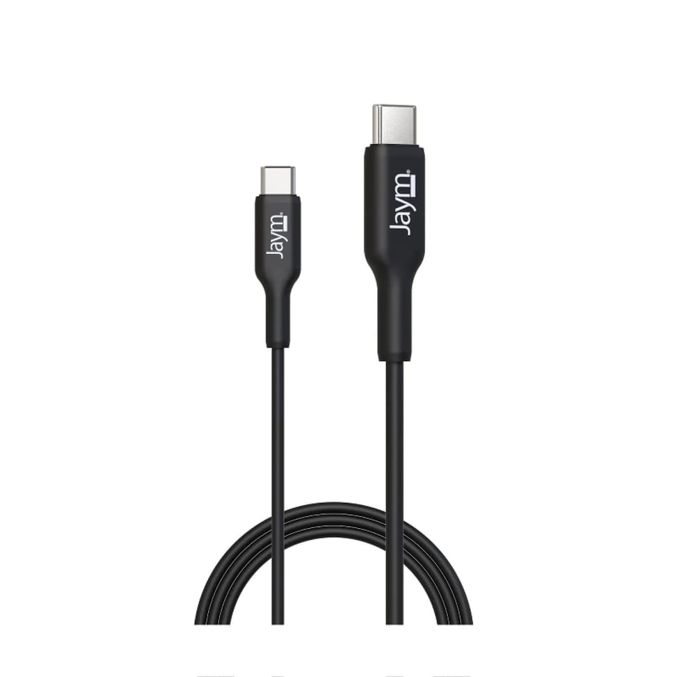 Jaym Câble de Charge et Synchronisation de donnée USB-C Vers USB-C PD 3.0 3A 1M Noir — image 3