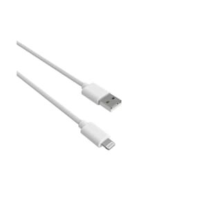 Jaym Câble Lightning vers USB-A 2,4A Charge et Synchronisation Collection POP 1,5m Blanc — image 2