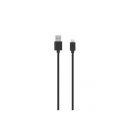 Jaym Câble Lightning vers USB-A 2,4A Charge et Synchronisation Collection POP 1,5m Noir