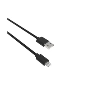 Jaym Câble Lightning vers USB-A 2,4A Charge et Synchronisation Collection POP 1,5m Noir — image 2
