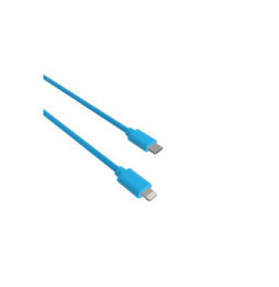 Jaym Câble Lightning vers USB-C PD 12W Charge et Synchronisation Collection POP 1,5m Bleu