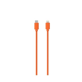 Jaym Câble Lightning vers USB-C PD 3A Charge et Synchronisation Collection POP 1,5m Orange