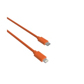 Jaym Câble Lightning vers USB-C PD 3A Charge et Synchronisation Collection POP 1,5m Orange — image 2