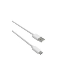 Jaym Câble Micro-USB vers USB-A 2,4A Charge et Synchronisation Collection POP 1,5m Blanc