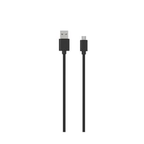 Jaym Câble Micro-USB vers USB-A 2,4A Charge et Synchronisation Collection POP 1,5m Noir