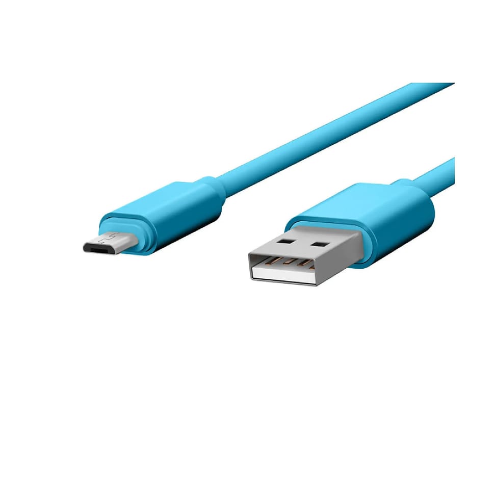 Jaym Câble Micro-USB vers USB-A 2,4A Charge et Synchronisation Collection POP 1,7m Bleu — image 2
