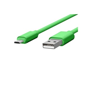 Jaym Câble Micro-USB vers USB-A 2,4A Charge et Synchronisation Collection POP 1,7m Vert — image 2