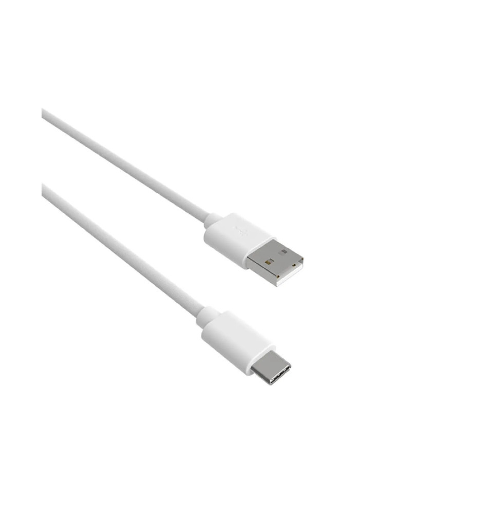 Jaym Câble USB-C vers USB-A 3A Charge et Synchronisation Collection POP 1,5m Blanc