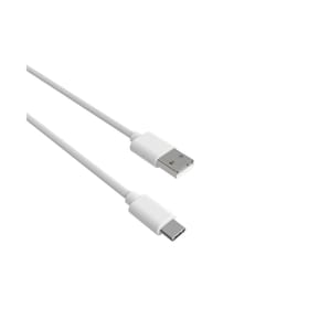 Jaym Câble USB-C vers USB-A 3A Charge et Synchronisation Collection POP 1,5m Blanc