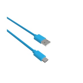 Jaym Câble USB-C vers USB-A 3A Charge et Synchronisation Collection POP 1,5m Bleu — image 2