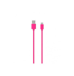 Jaym Câble USB-C vers USB-A 3A Charge et Synchronisation Collection POP 1,5m Rose