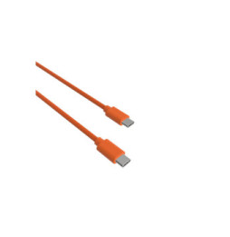 Jaym Câble USB-C vers USB-C 3A Charge et Synchronisation Collection POP 1,5m Orange