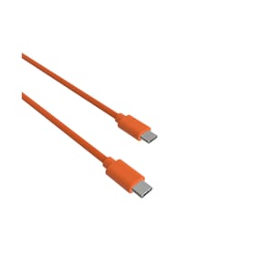 Jaym Câble USB-C vers USB-C 3A Charge et Synchronisation Collection POP 1,5m Orange — image 2