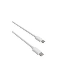 Jaym Câble USB-C vers USB-C 3A PD 20W Charge et Synchronisation Collection POP 1,5m Blanc