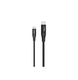 Jaym Câble USB-C vers USB-C 3A PD 60W Renforcé Charge et Synchronisation 1,5m Noir