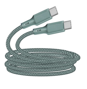 Just Green Câble Écologique USB-C vers USB-C...