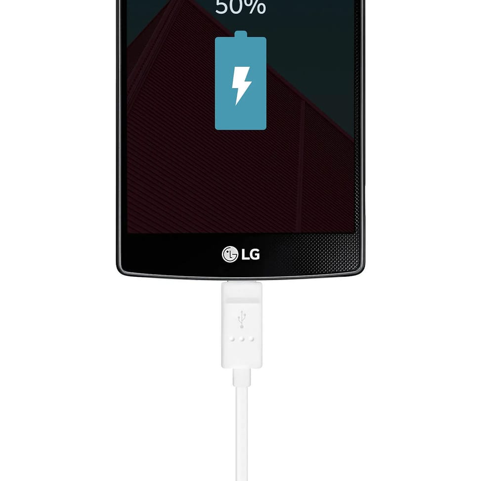 LG Câble USB vers Micro-USB d'origine DK-100M Blanc — image 3