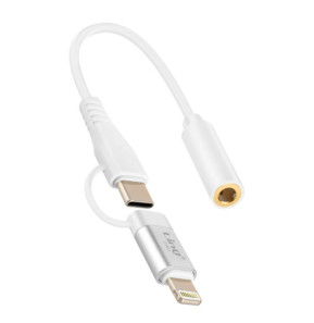 LinQ Adaptateur Audio Jack 3.5mm Femelle vers...