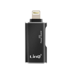 LinQ Adaptateur OTG USB et USB C vers Apple Lightning Noir