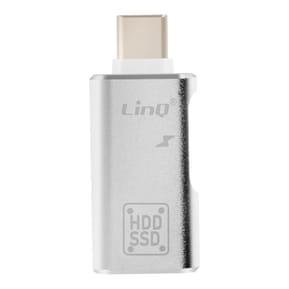 LinQ Adaptateur OTG USB et USB C vers USB C Compact Argent — image 5