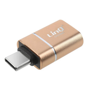 LinQ Adaptateur OTG USB vers USB C Compact et...