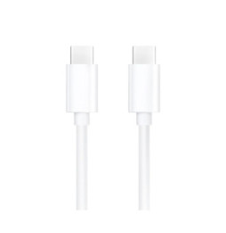 Mayaxess Câble iPhone 16 / 15 USB-C vers USB-C 20W 1 mètre Blanc