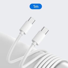 Mayaxess Câble iPhone 16 / 15 USB-C vers USB-C 20W 1 mètre Blanc — image 3