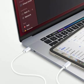 Mayaxess Câble iPhone 16 / 15 USB-C vers USB-C 20W 1 mètre Blanc — image 5
