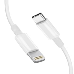 Mayaxess Câble iPhone USB-C vers Lightning – 1 mètre Blanc — image 5